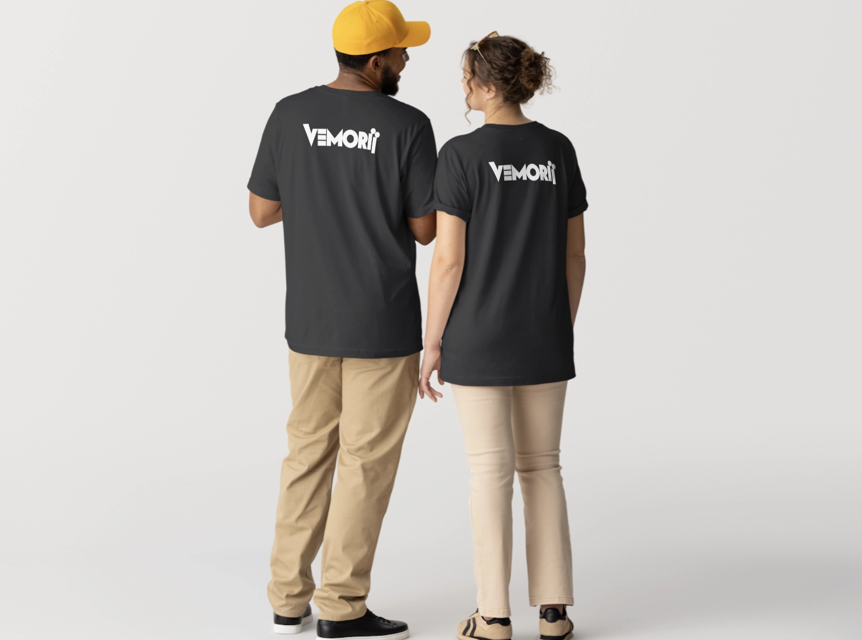 VEMORii black t-shirt design 3